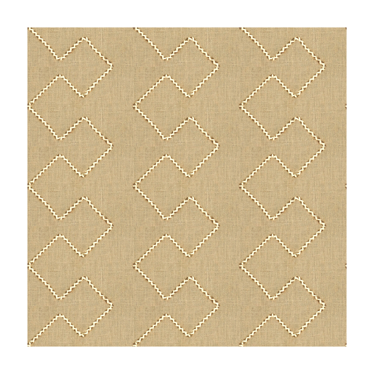 Mythical Lines fabric in stucco color - pattern 4010.16.0 - by Kravet Design in the Museum Of New Mexico collection