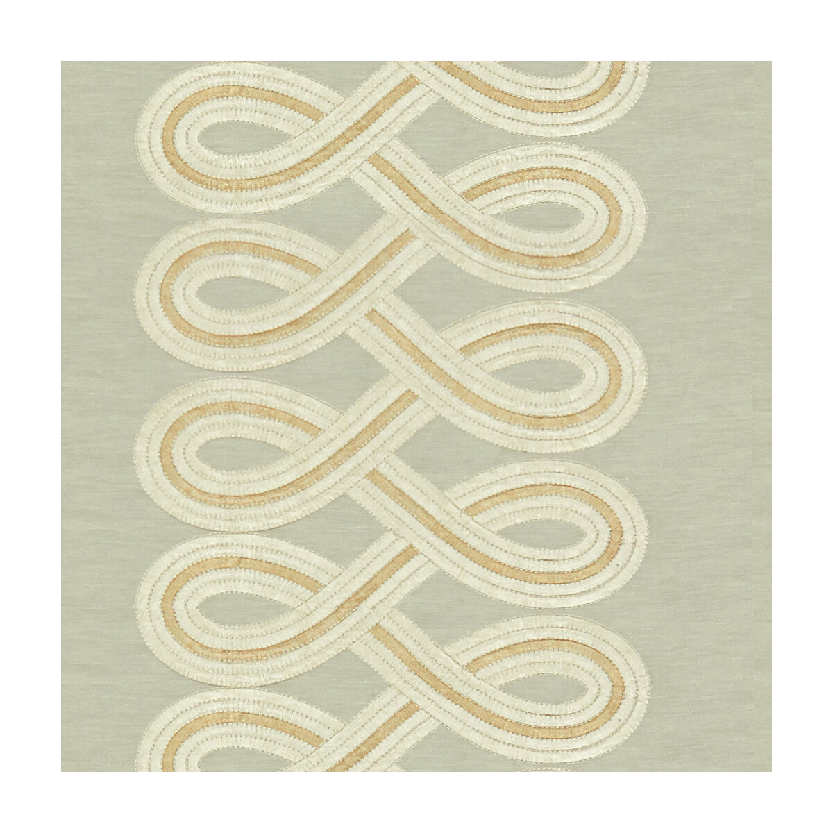 Silken Twist fabric in vapor color - pattern 4078.16.0 - by Kravet Couture in the Modern Luxe II collection