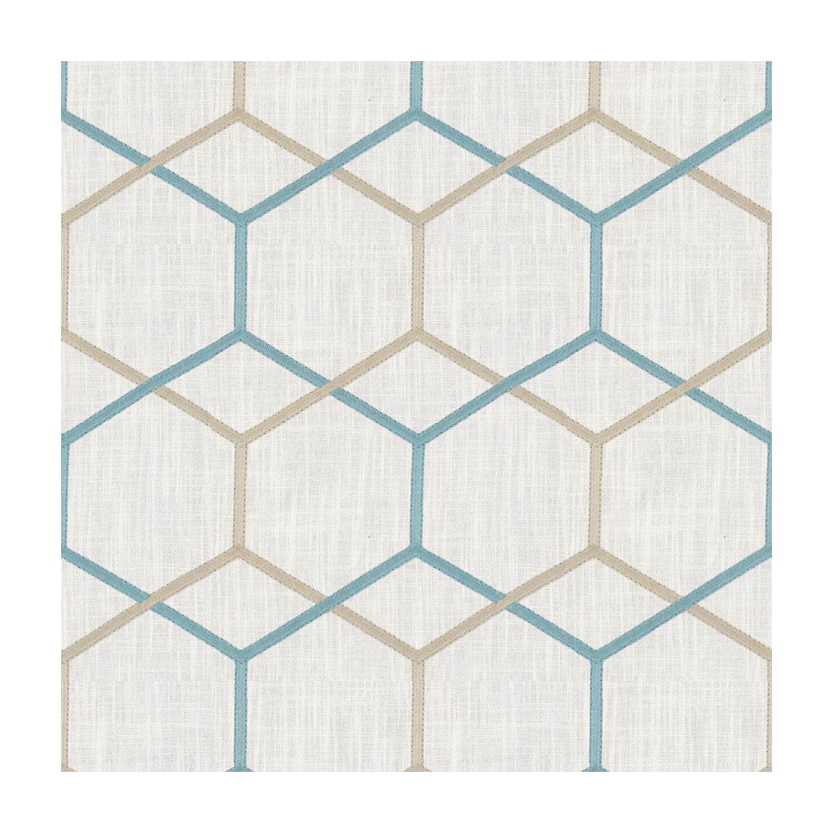Gunnison fabric in seamist color - pattern 4091.1615.0 - by Kravet Basics in the Candice Olson collection