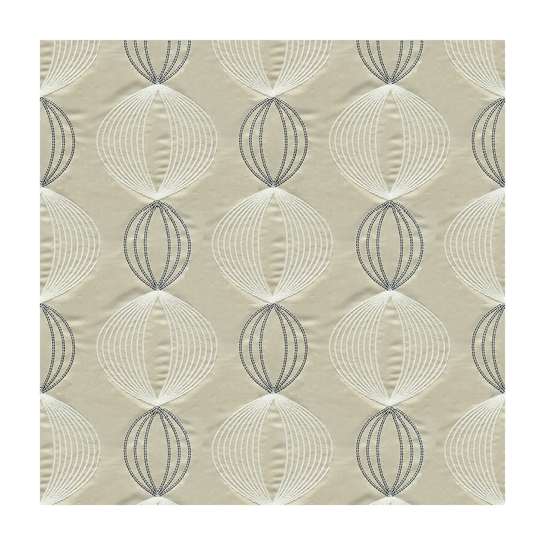 Virga fabric in greige color - pattern 4196.1611.0 - by Kravet Design in the Candice Olson collection