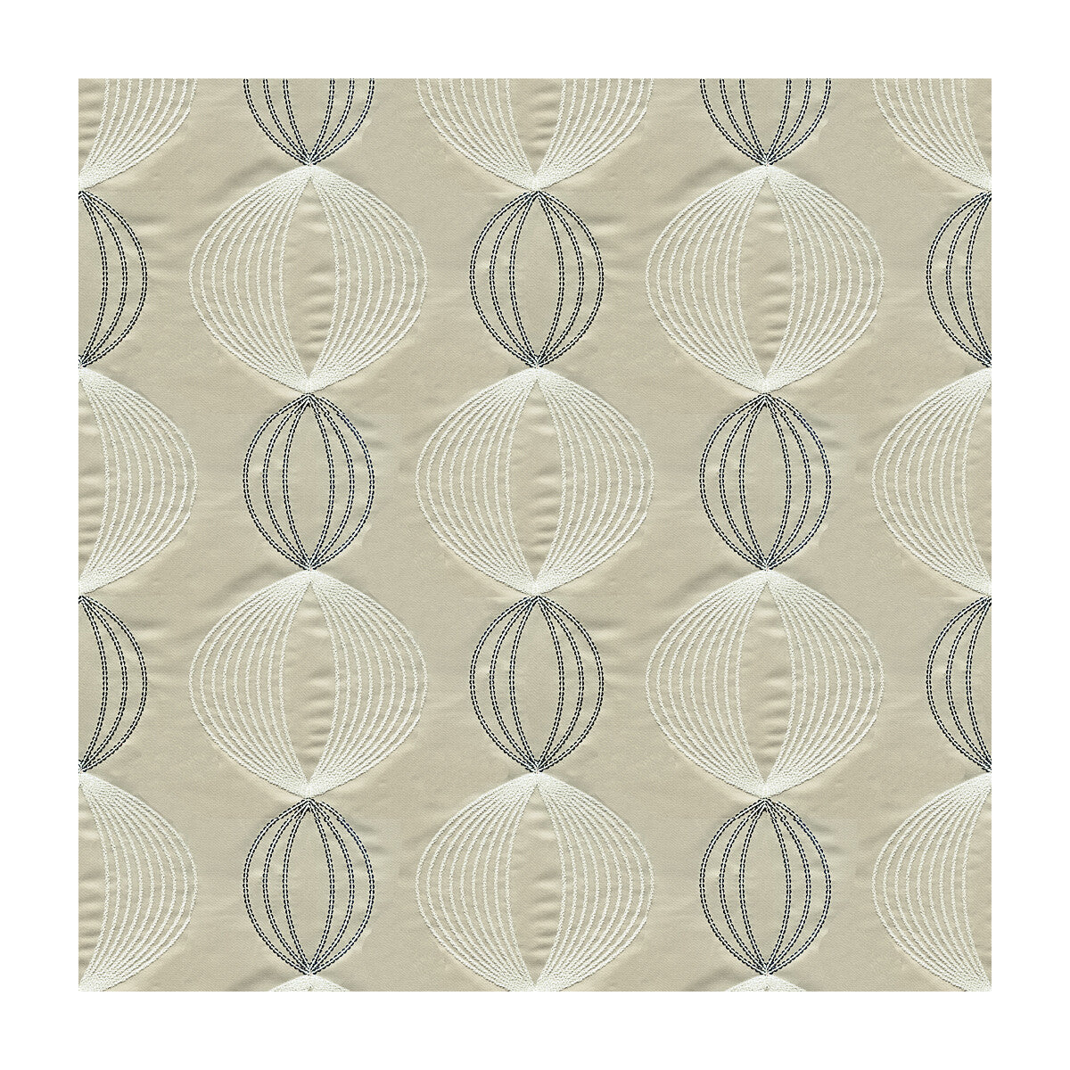 Virga fabric in greige color - pattern 4196.1611.0 - by Kravet Design in the Candice Olson collection