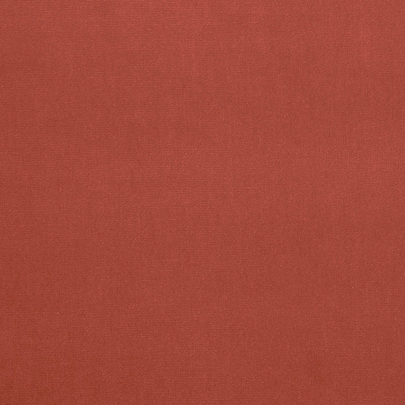 Gainsborough Velvet fabric in coral color - pattern number 42707 - by Schumacher in the Perfect Basics: Velvet collection
