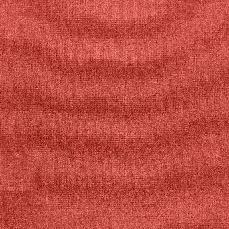 Gainsborough Velvet fabric in zinnia color - pattern number 42710 - by Schumacher in the Perfect Basics: Velvet collection