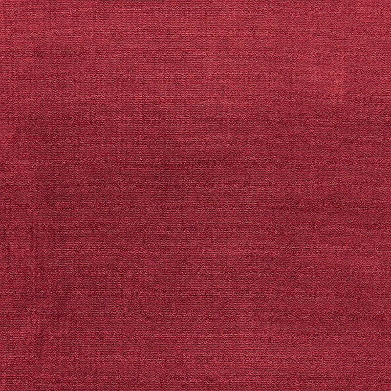 Gainsborough Velvet fabric in wine color - pattern number 42717 - by Schumacher in the Perfect Basics: Velvet collection