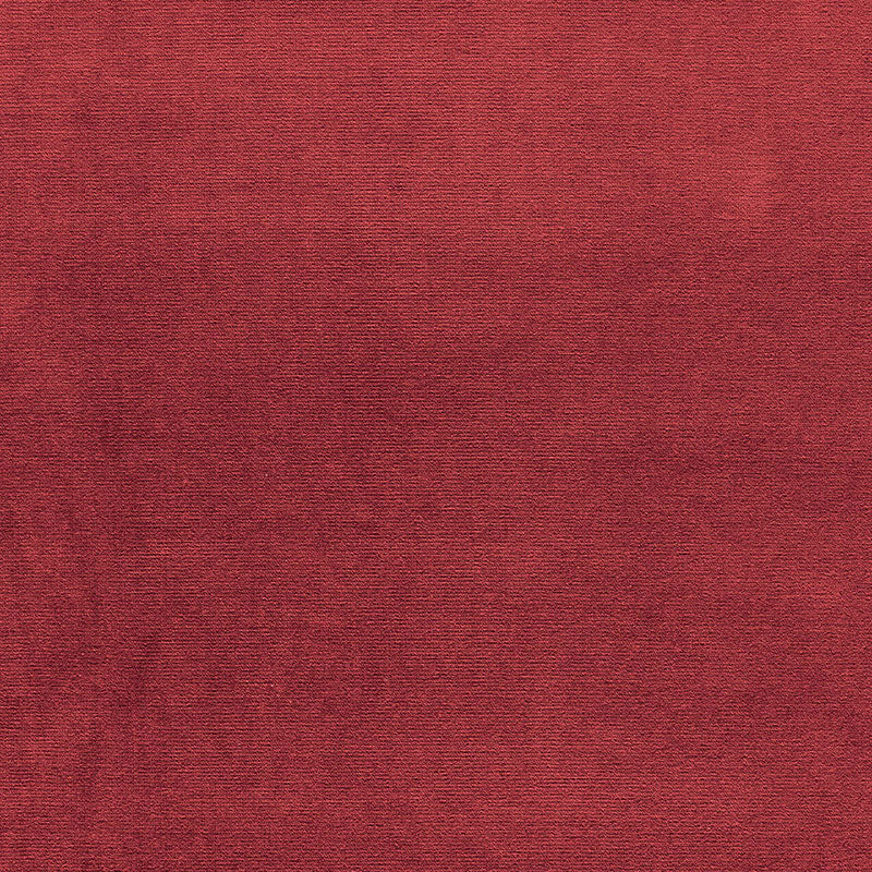 Gainsborough Velvet fabric in cranberry color - pattern number 42720 - by Schumacher in the Perfect Basics: Velvet collection
