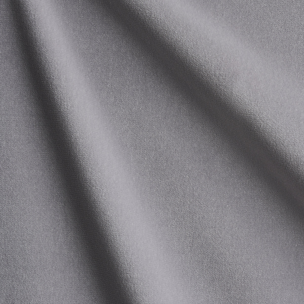 Gainsborough Velvet fabric in platinum color - pattern number 42742 - by Schumacher in the Perfect Basics: Velvet collection