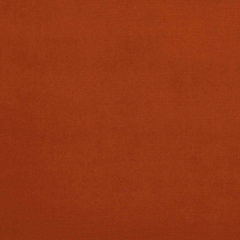 Gainsborough Velvet fabric in copper color - pattern number 42799 - by Schumacher in the Perfect Basics: Velvet collection