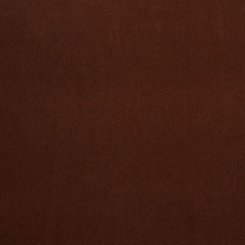 Gainsborough Velvet fabric in brick color - pattern number 42801 - by Schumacher in the Perfect Basics: Velvet collection