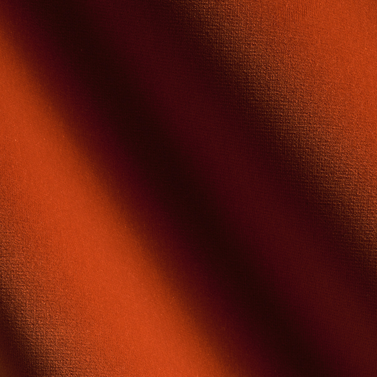 Gainsborough Velvet fabric in chinese orange color - pattern number 42847 - by Schumacher in the Perfect Basics: Velvet collection