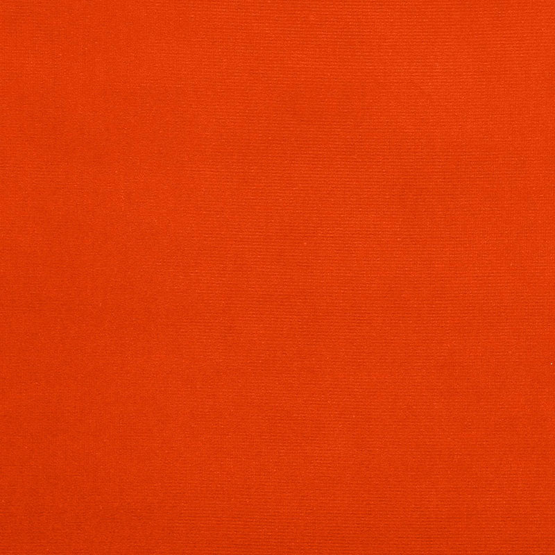 Gainsborough Velvet fabric in orange color - pattern number 42849 - by Schumacher in the Perfect Basics: Velvet collection