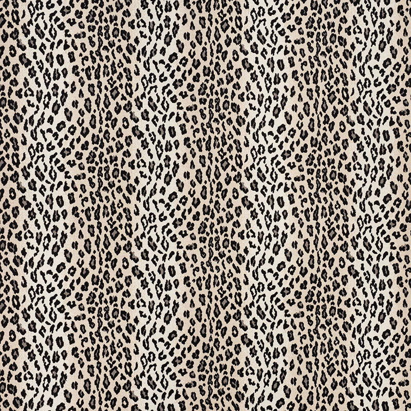 Safari Epingle fabric in snow leopard color - pattern number 43182 - by Schumacher in the Animal Prints & Wovens collection
