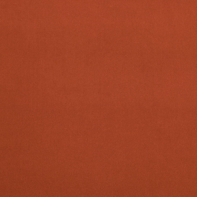 Gainsborough Velvet fabric in rust color - pattern number 43243 - by Schumacher in the Perfect Basics: Velvet collection