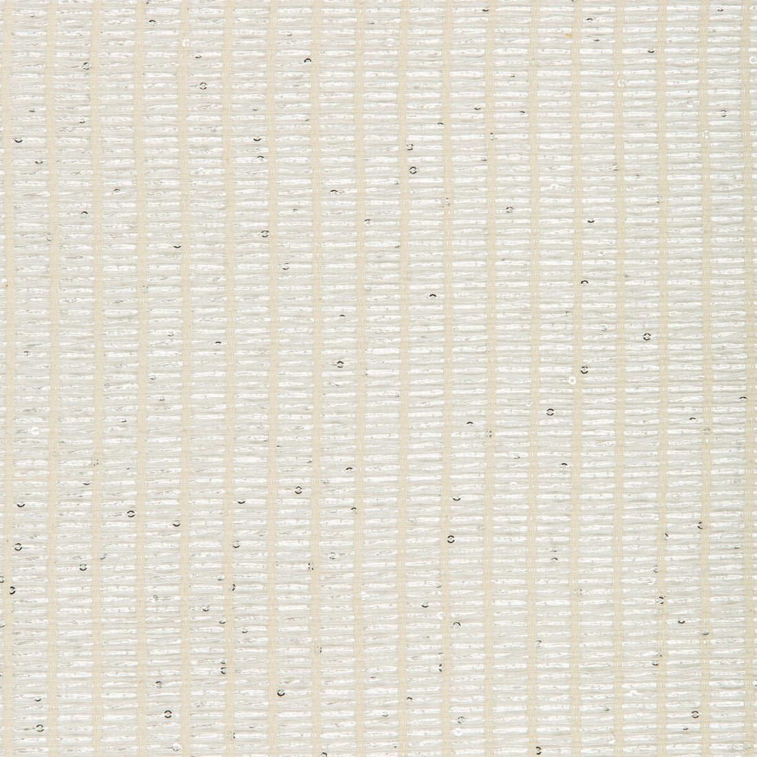Leno Shine fabric in ivory color - pattern 4620.1.0 - by Kravet Couture in the Izu Collection collection