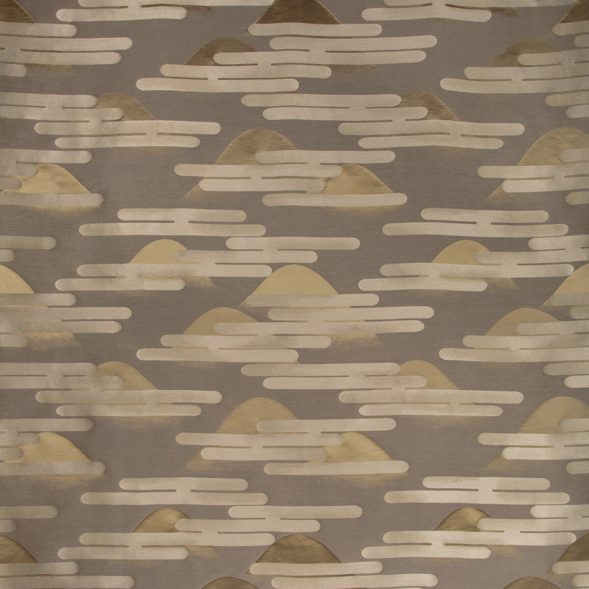 Utta fabric in burnished color - pattern 4621.411.0 - by Kravet Couture in the Izu Collection collection
