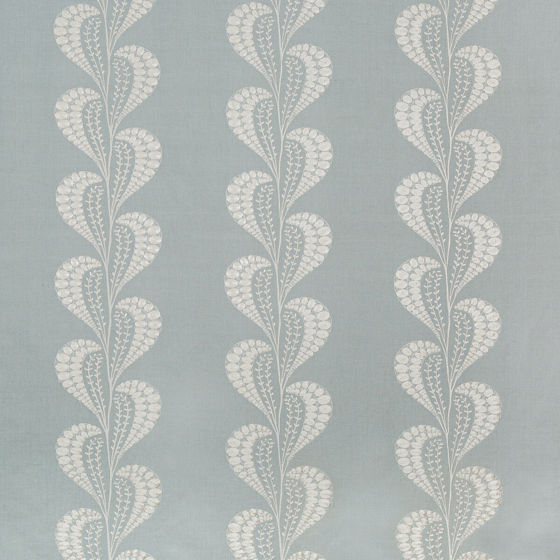 Tisza fabric in chambray color - pattern 4787.15.0 - by Kravet Couture in the Windsor Smith Naila collection