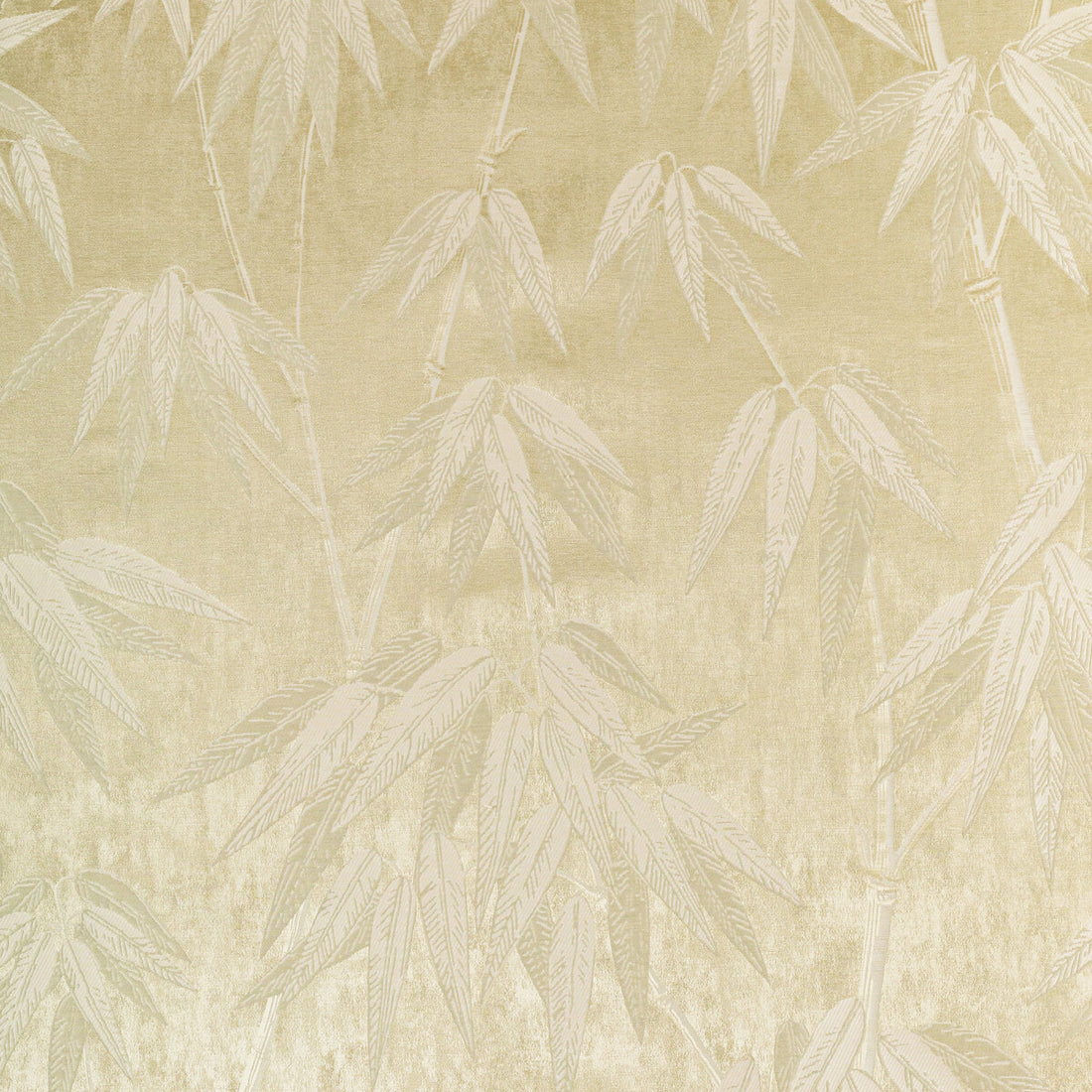 Bamboo Chic fabric in gold color - pattern 4958.416.0 - by Kravet Couture in the Modern Luxe Silk Luster collection