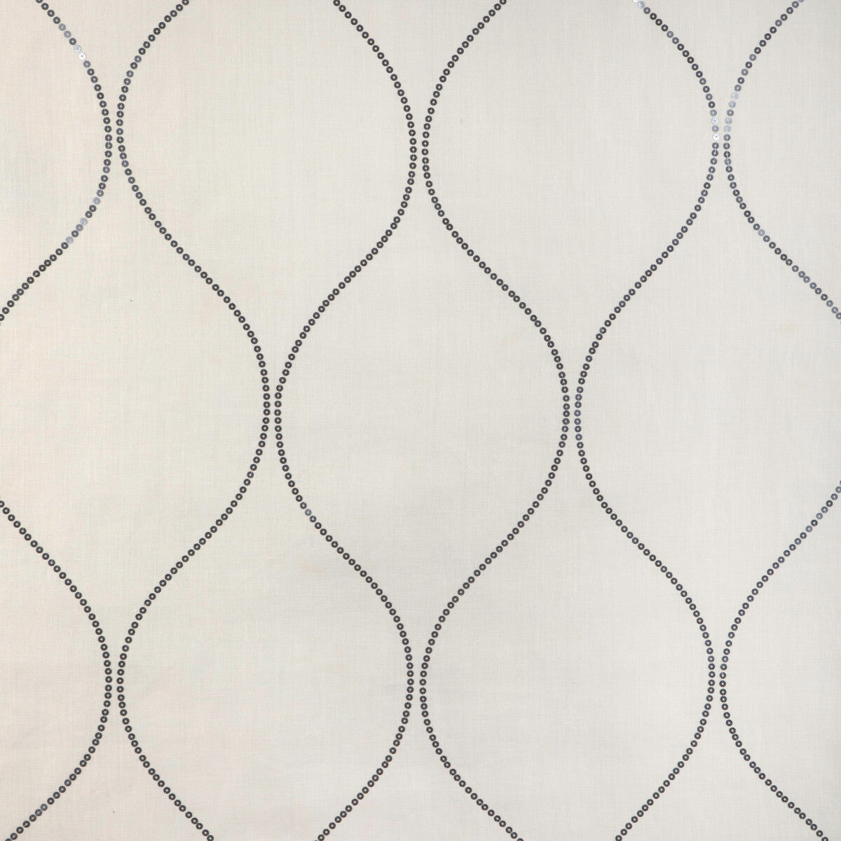 Shimmering Ogee fabric in mica color - pattern 4998.11.0 - by Kravet Design in the Candice Olson collection