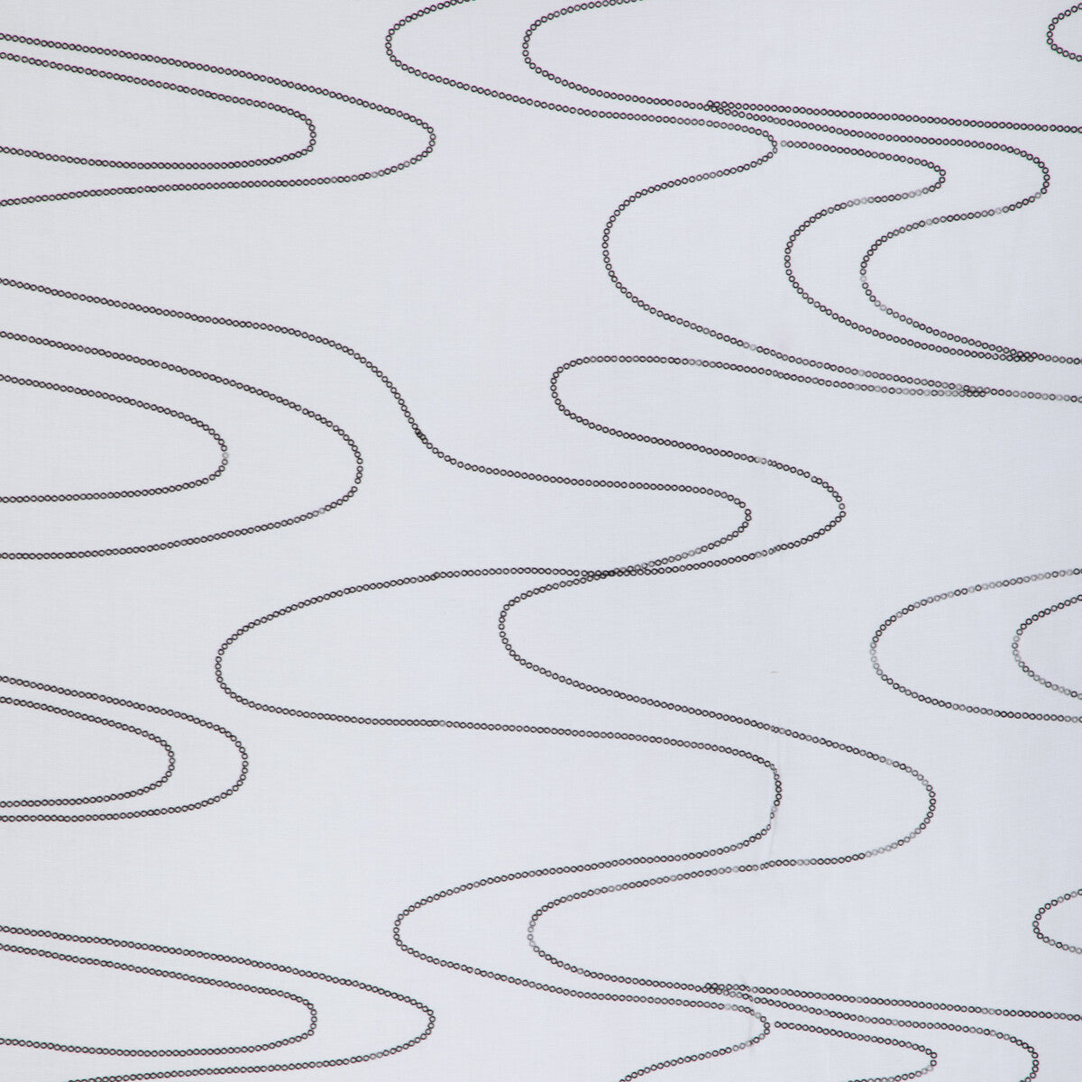 Undulating Wave fabric in domino color - pattern 4999.8.0 - by Kravet Design in the Candice Olson collection