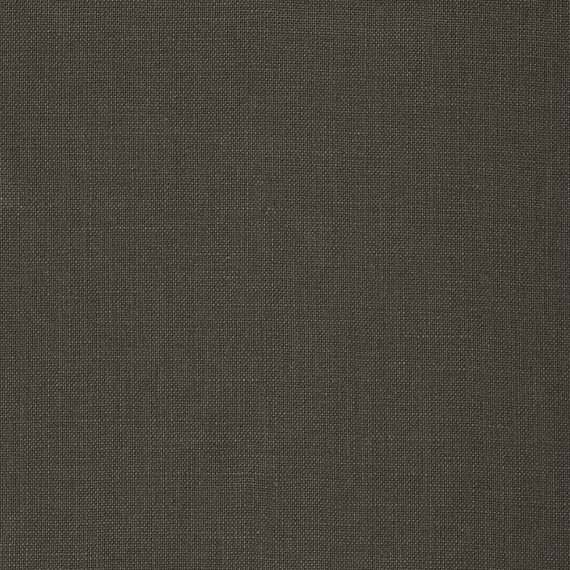 Gweneth Linen fabric in walnut color - pattern number 50826 - by Schumacher in the Perfect Basics: Linen collection