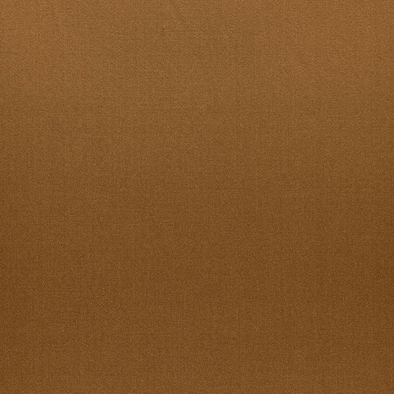 Chavenay Silk Satin fabric in cognac color - pattern number 51083 - by Schumacher in the Perfect Basics: Satin collection