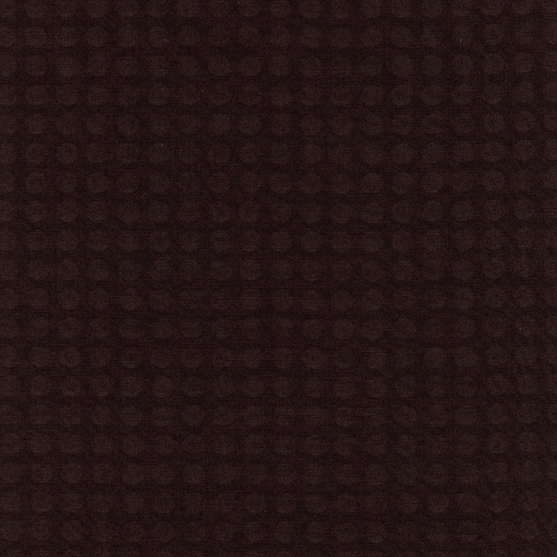 Raindrops fabric in espresso color - pattern number 54301 - by Schumacher in the Opulent Textures collection