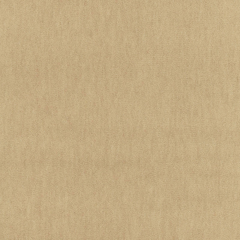 Alpaca Velvet fabric in camel color - pattern number 55271 - by Schumacher in the Perfect Basics: Velvet collection