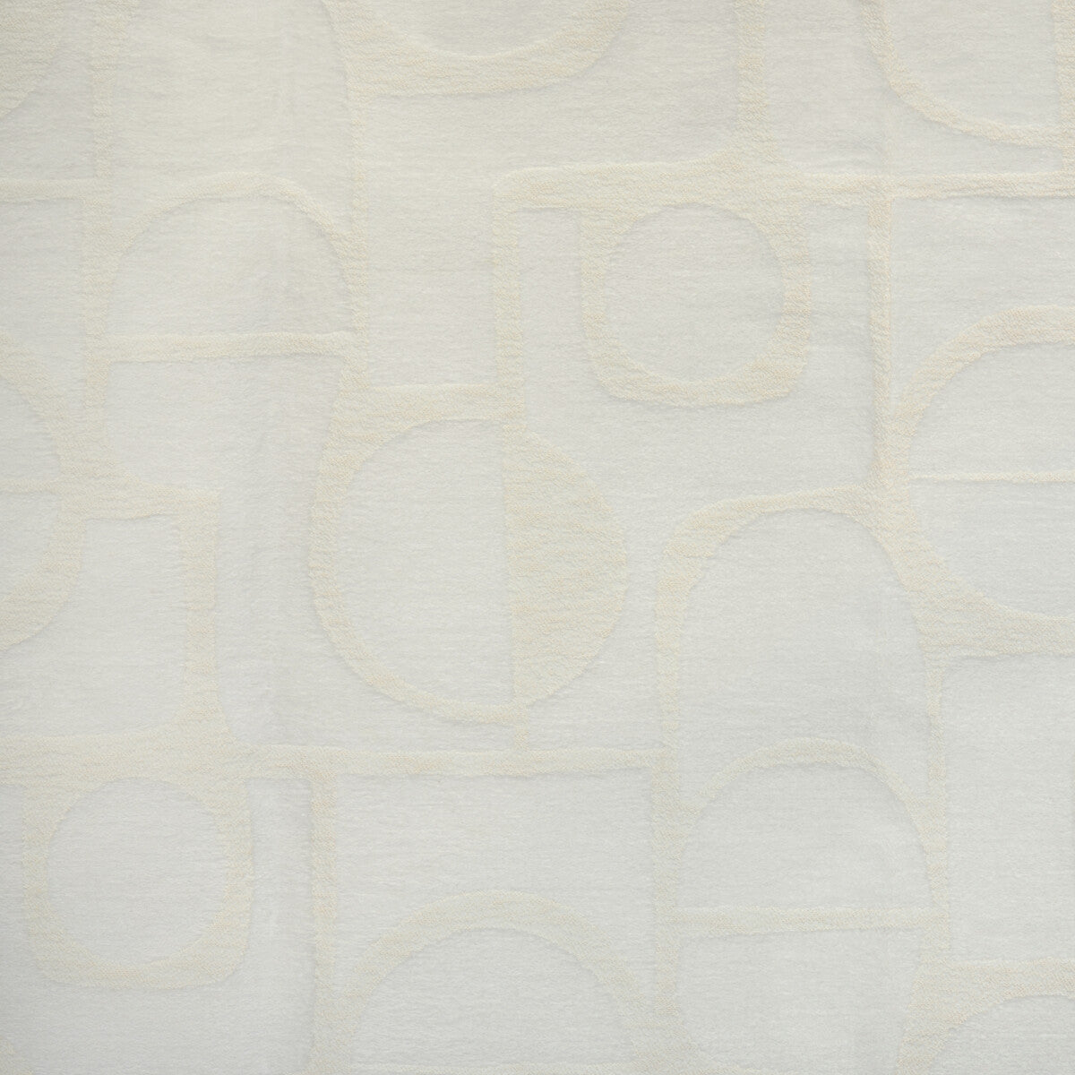 Notan fabric in white color - pattern number 6025104.1.0 - by Donghia in the Mod Muse collection