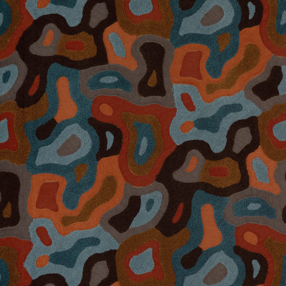 Camo fabric in canyon color - pattern number 6025111.3524.0 - by Donghia in the Mod Muse collection