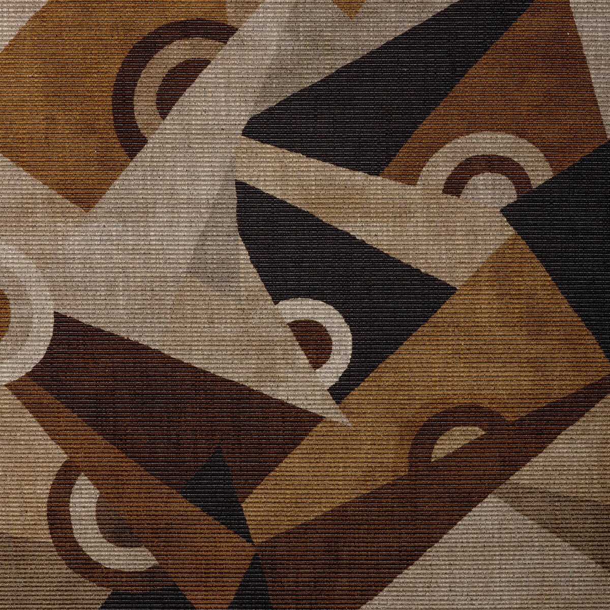 Quasar fabric in earth color - pattern number 6025112.6.0 - by Donghia in the Mod Muse collection