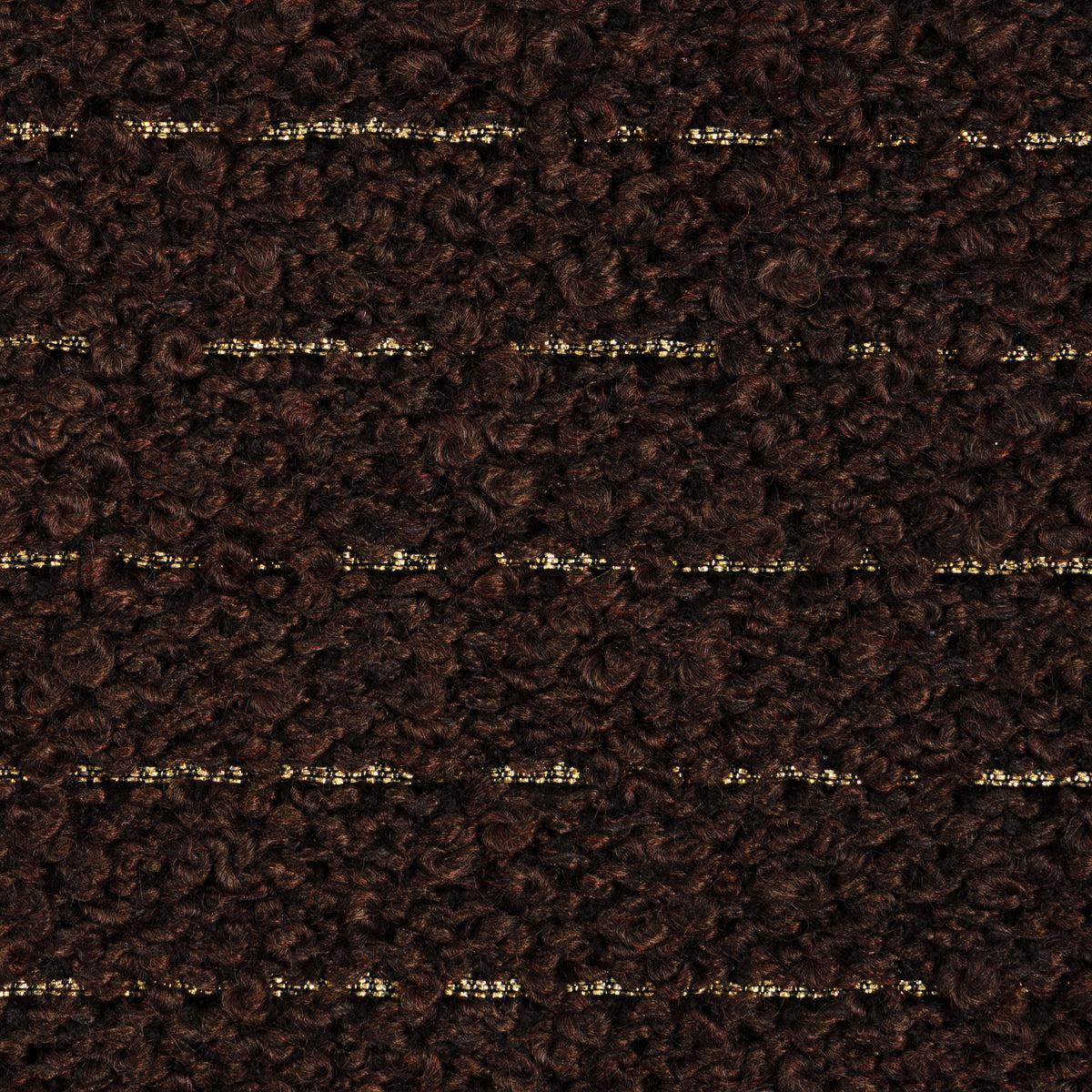 Dashing fabric in Chocolate color - pattern number 6025124.6.0 - by Donghia in the Luminary collection