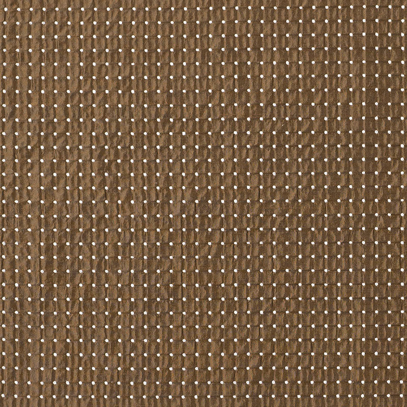Dotted Silk Weave fabric in mocha color - pattern number 62553 - by Schumacher in the Chroma collection