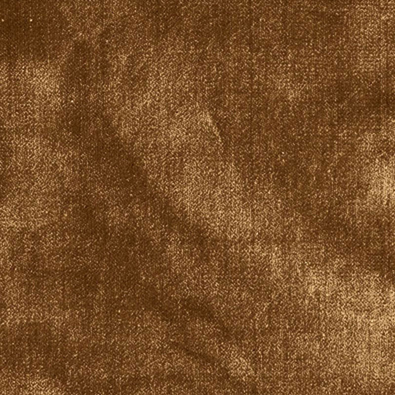 Venetian Silk Velvet fabric in umber color - pattern number 62734 - by Schumacher in the Perfect Basics: Velvet collection
