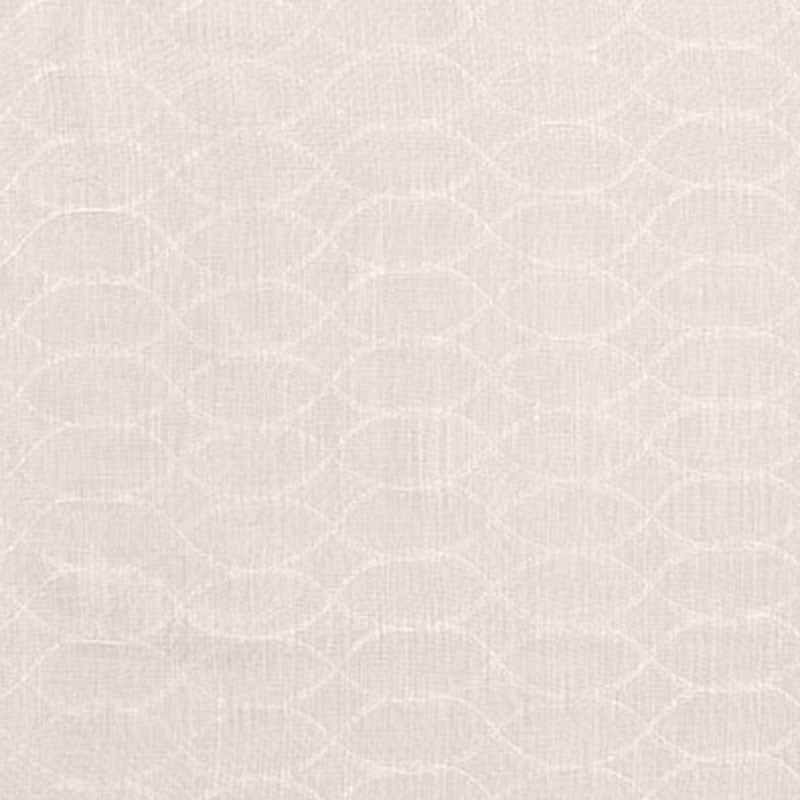Key Largo Sheer Indoor Outdoor fabric in vanilla color - pattern number 63341 - by Schumacher in the Plein Air collection