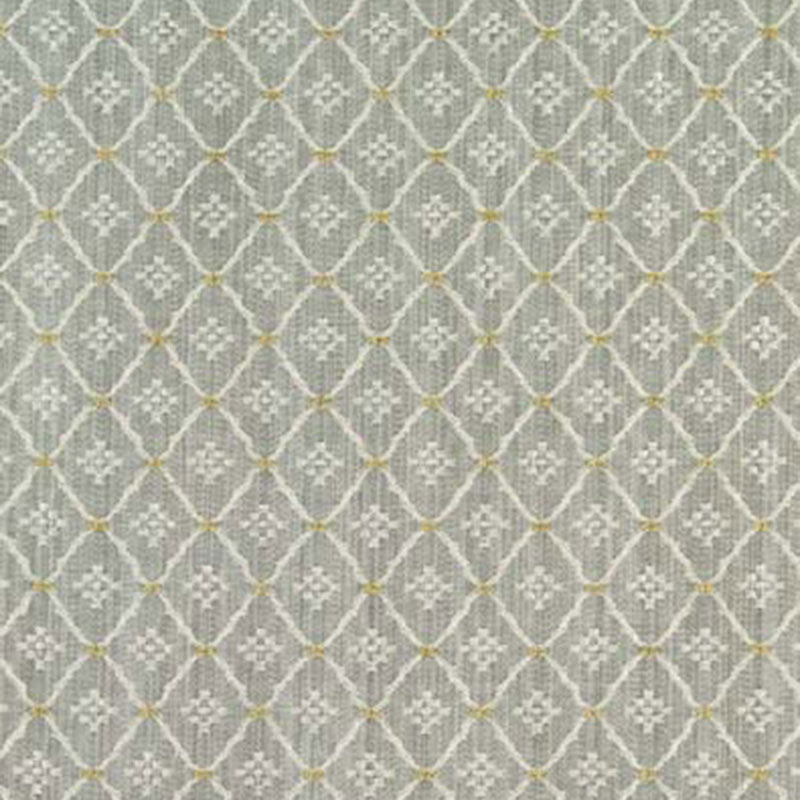 Clifton Cotton Strie fabric in aqua color - pattern number 63524 - by Schumacher in the Chroma collection
