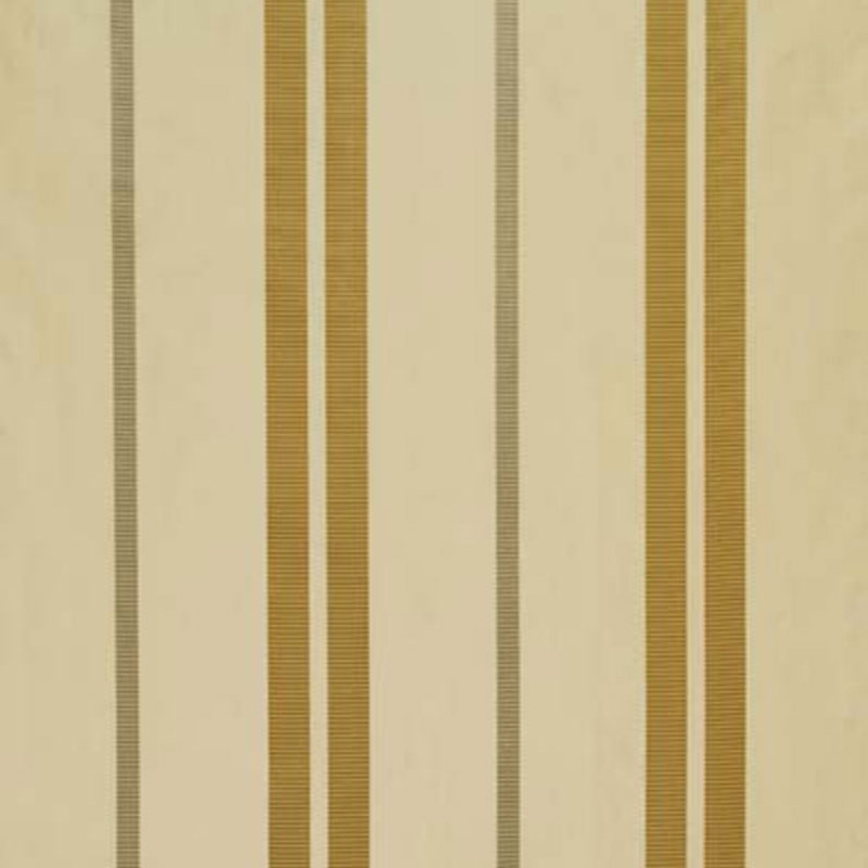 Darcy Silk Stripe fabric in topaz color - pattern number 63623 - by Schumacher in the Pemberley Silks collection