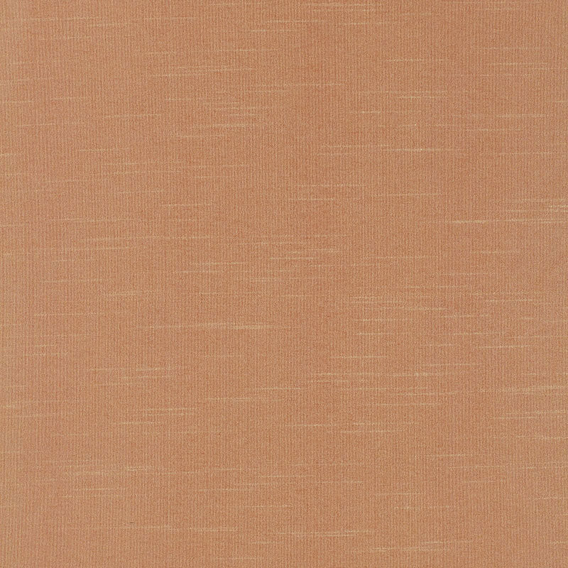 Tiepolo Shantung Weave fabric in melon color - pattern number 63856 - by Schumacher in the Perfect Basics: Blends collection