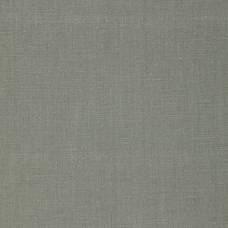 Gweneth Linen fabric in shale color - pattern number 64492 - by Schumacher in the Perfect Basics: Linen collection