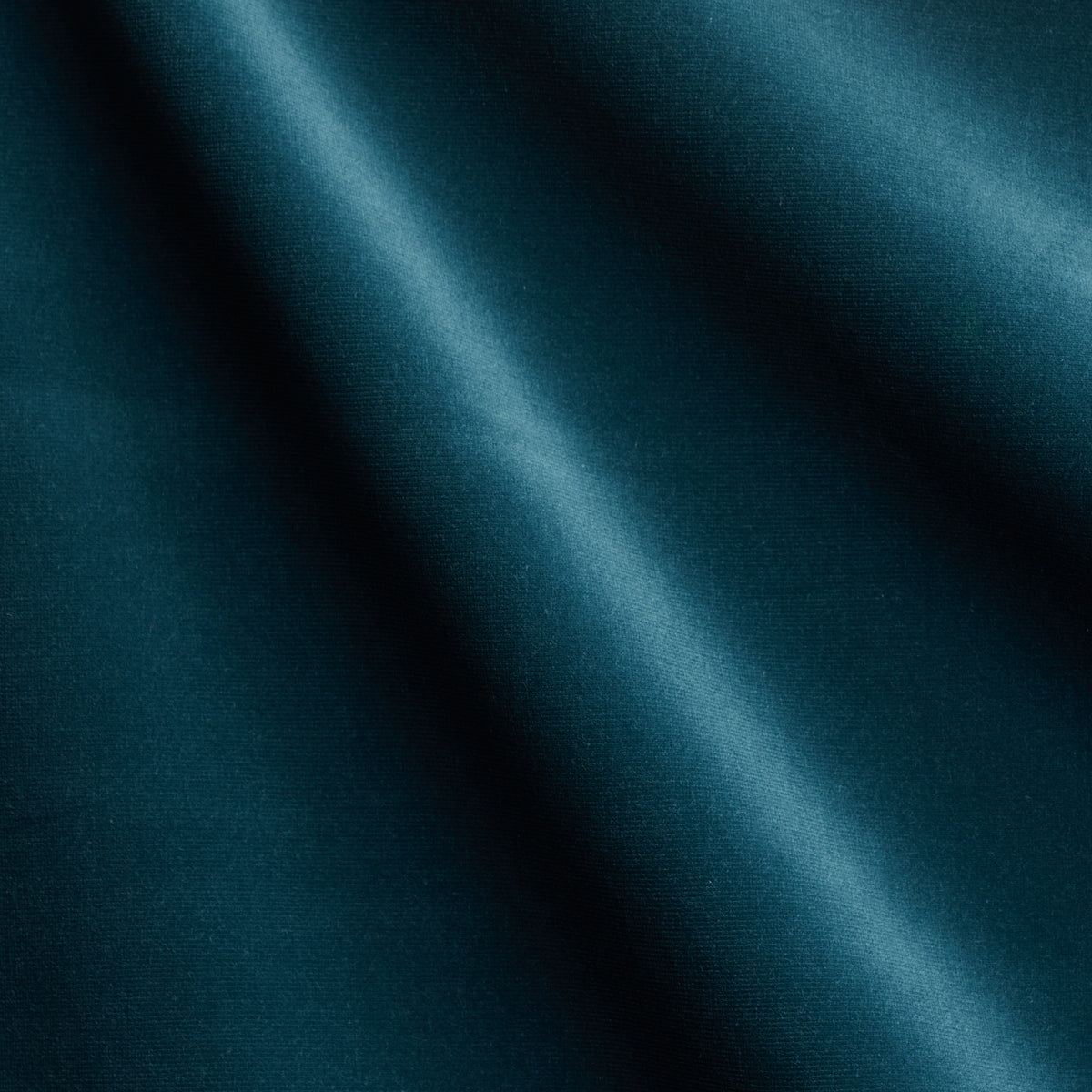 Gainsborough Velvet fabric in prussian color - pattern number 64547 - by Schumacher in the Perfect Basics: Velvet collection