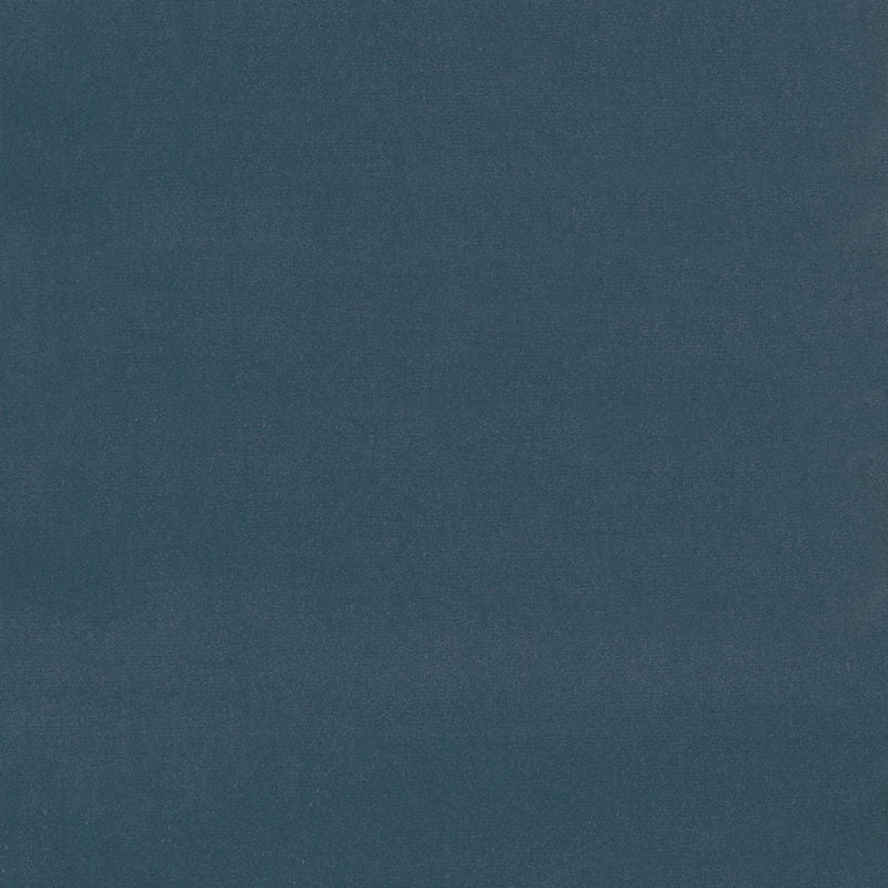 Gainsborough Velvet fabric in blue smoke color - pattern number 64549 - by Schumacher in the Perfect Basics: Velvet collection