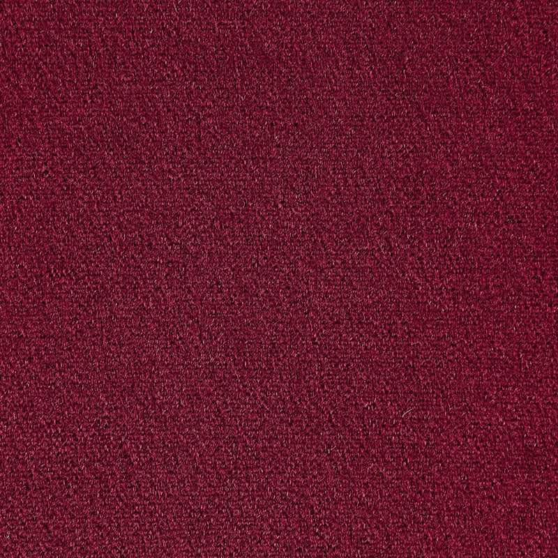 Palermo Mohair Velvet fabric in garnet color - pattern number 64906 - by Schumacher in the Perfect Basics: Velvet collection