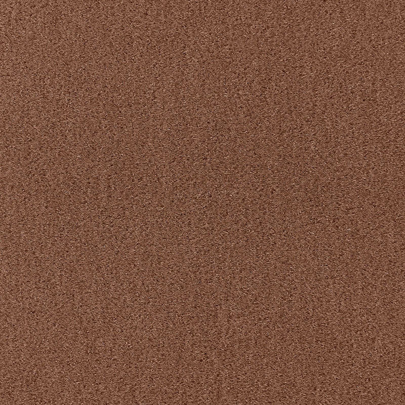 Palermo Mohair Velvet fabric in milk chocolate color - pattern number 64911 - by Schumacher in the Perfect Basics: Velvet collection