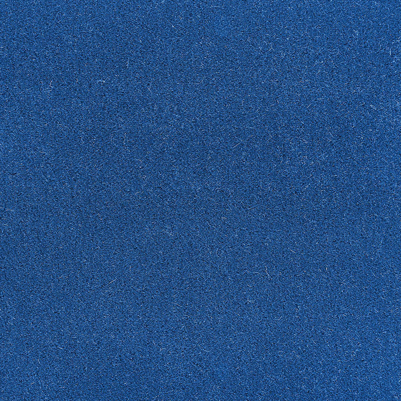 Palermo Mohair Velvet fabric in cobalt blue color - pattern number 64927 - by Schumacher in the Perfect Basics: Velvet collection