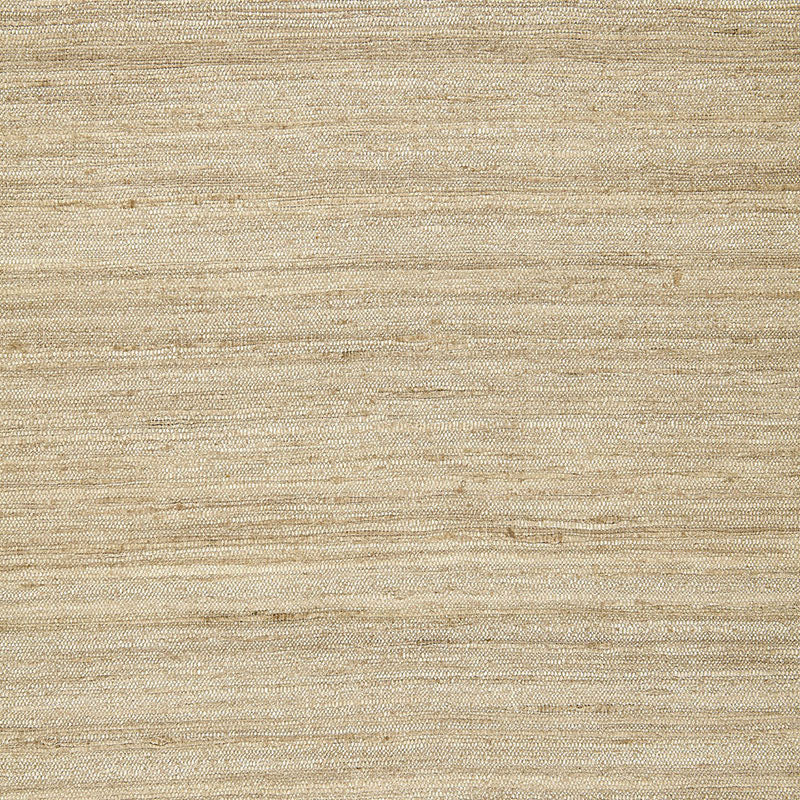 Chinon Silk Weave fabric in putty color - pattern number 65120 - by Schumacher in the Au Naturel collection