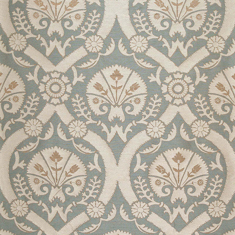 Taza Damask fabric in dusk color - pattern number 65770 - by Schumacher in the Chroma collection