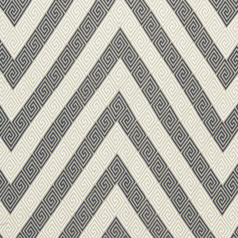 Nebaha Embroidery fabric in charcoal color - pattern number 65792 - by Schumacher in the Ottoman Chic collection