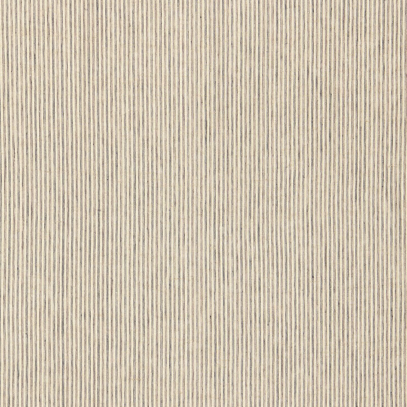 Mackay Linen Stripe Sheer fabric in ash color - pattern number 65991 - by Schumacher in the Essentials: Sheers & Casements collection