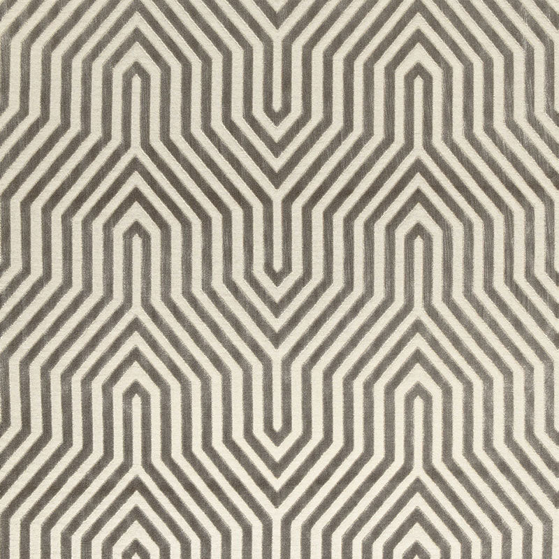 Vanderbilt Velvet fabric in dove color - pattern number 66190 - by Schumacher in the Mary Mcdonald collection