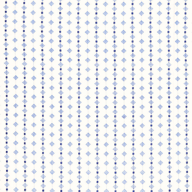 Macaroni fabric in blueberry sky color - pattern number 66260 - by Schumacher in the Flight of Fancy collection
