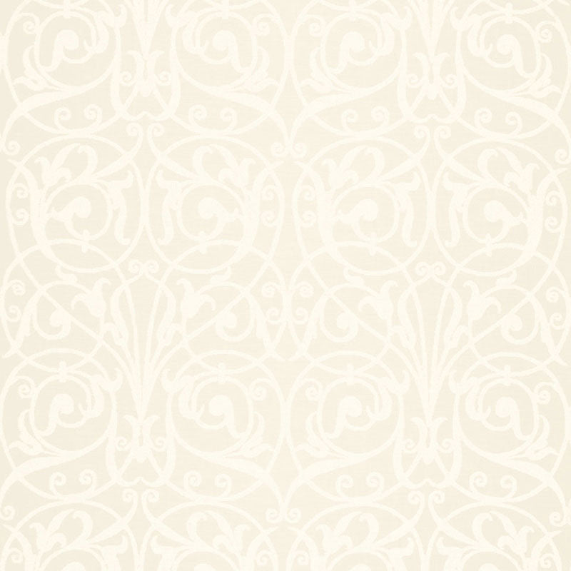 Charleston Cotton Sheer fabric in natural color - pattern number 66310 - by Schumacher in the Radiance Sheers & Casements collection