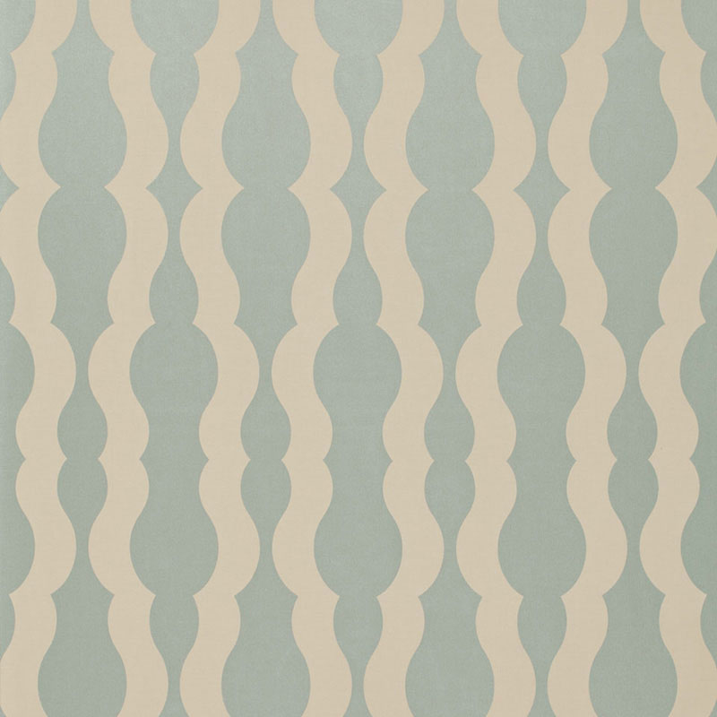Villeroux Weave fabric in azure color - pattern number 66572 - by Schumacher in the Courtrai collection
